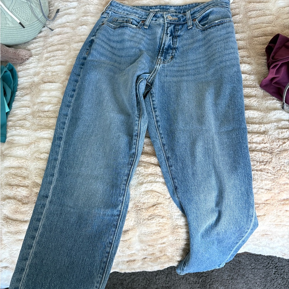 Old Navy Curvy Straight-Leg Women's Jeans, NWT